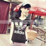 Custom the High Quality Fashion All the Time Cheap Lady's Short Sleeve T-shirt Manufacture China thumbnail-5