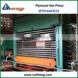 High Quality Hydraulic Plywood Hot Press Machine, BY214x8-6/15 thumbnail-2