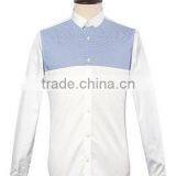 2014 Hot Sell Fashion Design 100% Cotton White Shirt Men thumbnail-1
