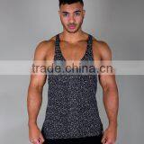 Mens Low Cut Stringer Singlets Vest With a Scooped & Lengthened Body thumbnail-4