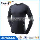 2017 High Quality Mens Long Sleeved Breathable Sport Wear T Shirt thumbnail-1