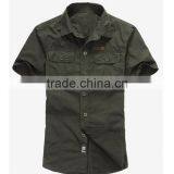 Wholesale Custom Design Your Own Military Uniform Shirt for Men thumbnail-3