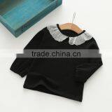 S60633B 2017 New Autumn Children Clothing Girls Beading Lace Cotton Child Shirt thumbnail-4