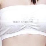 Seamless White Comfortable Modern Girls Tops thumbnail-3