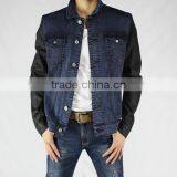 Professional Jeans Manufacturer Brand Washed Mens Jacket thumbnail-1