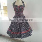Women Vintage Dresses 50s Rockabilly Wiggle Party Dress/Women Casual Dress Rockabilly Swing Retro Dress Summer Dresses thumbnail-2