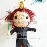 Handmade Keychains Keyrings Voodoo Doll String Accessories Bag Gifts thumbnail-1