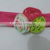 Kids Thanksgiving Headband Baby Girl Lace Flower Cotton Elastic Pakistani Hairband Wholesale Autumn Clothes Winter Clothing Sets thumbnail-2