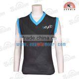 OEM Design Polyester Sublimated Manufacturer Customized College Basketball Jerseys thumbnail-3