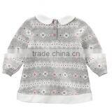 China Factory Wholesale Knitted Crocheted Pattern New Born Baby Sweater for Girls thumbnail-6