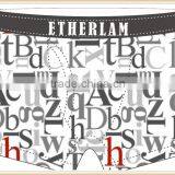 English Letters Letter 88% Polyester 12% Spandex Men's Briefs Fashion Low Waist Sexy Men Underwear and Boxers OEM