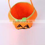 Cheap Wholesale Kids Candy Halloween Pumpkin Buckets For Party Decoration thumbnail-4