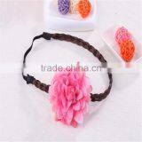 Hawaii Flowers Wig Hairband Wreath Hair Hoop Beach Bohemian Hairpin Fashion thumbnail-3