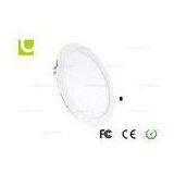 White Round IP20 9W LED Recessed Downlight Dimmable With PWM Dimming