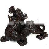 Gets.com Brass Chinese Dragon Coin Silver thumbnail-1