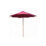 2.7M Wooden Patio Parasol thumbnail-1
