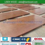 Apitong 28mm container flooring plywood
