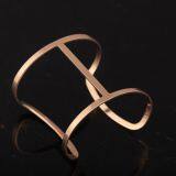 Fashion Jewelry T Bar Open Bangle thumbnail-3