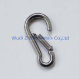 High Quality Stainless Steel Carabiner Spring Snap Hook thumbnail-2