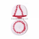 Newborn Baby Crochet Baseball Set Hat and Diaper Cover M7042606