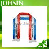 OEM Size Printing Your Logo Polyester Football Fan Scarf thumbnail-4