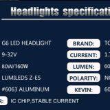 High-Class Super Bright H7 H4 Car LED Fanless Headlight Repalcement Bulb Kit thumbnail-2
