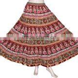 Indian Wholesale Cotton Long Skirt thumbnail-2