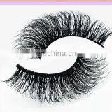 Factory Wholesale Private Label Invisible Band Individual 3d Real Mink Strip Eyelashes thumbnail-4