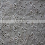 100% cotton embroidery eyelet fabric for garment