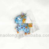 Make Custom Embossed Logo Soft Pvc Horse Shapes Keyrings,rubber Keychains