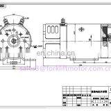 Hydraulic Motor 24V 4500W thumbnail-3