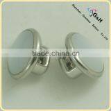 Silver Color Mushroom Shaped Brass Sewing Buttons