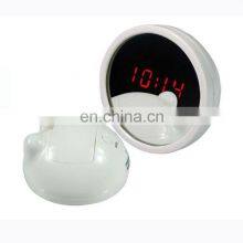 2019 New Style Easy Carrying Magic Beauty Mirror With Led Clock thumbnail-4