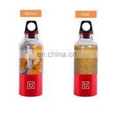 Juicer Factory 500ml 2 Blades Juicer Cup Portable Usb Juicer Blender Bottles Usb Blender thumbnail-3