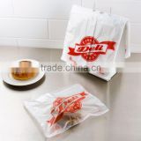 printed polyethylene plastic deli saddle bags with Zipper