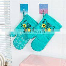 Cheap High Temperature Resistant Silicone Oven Mitts BBQ Heat Insulation Quilt Microwave Bakeware Kitchen Oven Mitts