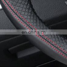 Hot New Product Leather Braided Steering Wheel Cover, Soft Non-slip Universal Steering Wheel Cover thumbnail-5