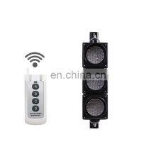 Wireless Controller 3x100mm LED Traffic Light Red Amber Green LED Traffic Signal Light Remote Controller thumbnail-4