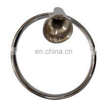 Multi-function Bathroom Accessories Metal Towel Rack Round Towel Hanger for Sale thumbnail-3