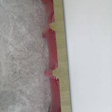 100mm Rock Wool Sandwich Panel Sandwich Composite Board For Roof thumbnail-3