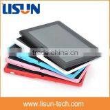 7 Inch Cheapest Tablet PC Q88 A33 Quad Core 512+4G Support Wifi Camera in China