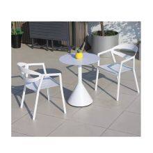 Outdoor Aluminium Garden Set Patio Bistro Dining Chair Set thumbnail-2
