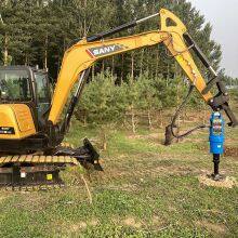 Excavator Hydraulic Rotating Drill Augers thumbnail-2