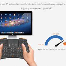 Desk Portable Air Mouse 7 Color Backlit Keyboard Wireless Typewrite Mini 1600dpi Key Board Flying Mouse RGB Gaming Keyboards thumbnail-4