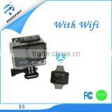 2015 2K High Resolution Outdoor Small Wifi Camera x5 Action Camera thumbnail-1