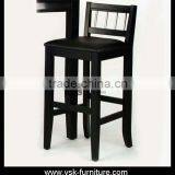 BC-021 Simple Design Black Counter Bar Chair thumbnail-1