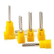 Solid Carbide 3.175/4/6mm Corn Teeth End Milling Machine CNC Circuit Board Carbon Fiber Cutting Tool With OEM Support thumbnail-2