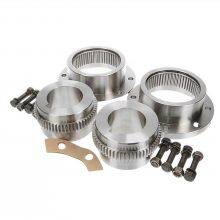 High-Torque Roller Chain Coupling Durable Steel Aluminium Construction Customizable Precision Engineering OEM Shaft Couplings thumbnail-2