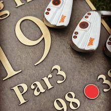 Customized Brass Doorplate Storefront Sign With Antique Relief Copper Plate Decoration. Aluminum Plaque for Villa Tea Room. thumbnail-3