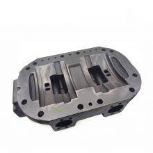 Hitachi HPV118 Hydraulic Piston Oil Pump Rear Cover Carbon Steel Fittings High Quality Repair Replacement Parts for Excavator thumbnail-5